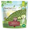 Food to Live - Organic Green Split Peas, 2 Pounds - Non-GMO, Dried, Vegan, Kosher, Great Source of Protein, Fiber, Essential Minerals view 1