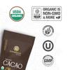 Pure Cacao Powder Organic Unsweetened & Raw | Premium USDA Organic Cacao Powder for Baking Smoothies and Hot Chocolate | Non-Alkalized No Added Sugar Non-GMO Gluten Free Vegan & Kosher (225g) view 3
