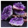 10-70g, 30-50mm, Amethyst Crystal Hole, Natural Crystal Quartz Stone, Wand Point Energy, Healing Mineral Stone Rock, Home Decoration geode (Color : 50-60g) view 2