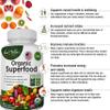 Aamatec Life Organic Superfood Greens Fruits and Veggies Complex - Best Dietary Supplement with 14 Greens and 14 Fruits & Vegetables with Alfalfa & Antioxidant Organic Ingredients Non-GMO 240 Capsules view 2