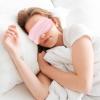 2 Pack Sleep Mask Silk Eye Mask Cover for Sleeping, Soft Satin Blindfold with Elastic Strap, Blocks Light and Reduces Puffy Eyes, Comfortable Night Sleeping Mask for Women Men (Black&Pink) view 4