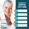 Approved Science Omega 3-6-9-2400mg Daily Blend of Fish, Flaxseed, and Borage Oils with Vitamin E - Wellness Support - Non-GMO, Mercury-Free - 120 Softgels - 2 Month Supply view 2