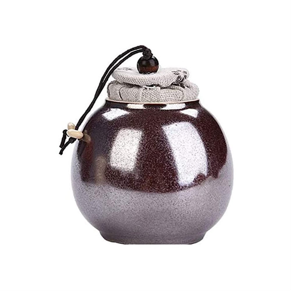 Mini Cremation Urns Pet Mini Cremation Pet Cremation Urns Commemoration Handmade Burial Urns Cremation urns (Color : D) (B)
