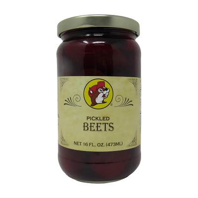 Buc-ee's Pickles - Pickled Garlic, Okra, Green Beans, Beets Brussel Sprouts, Asparagus, Quail Eggs and More (Pickled Beets)
