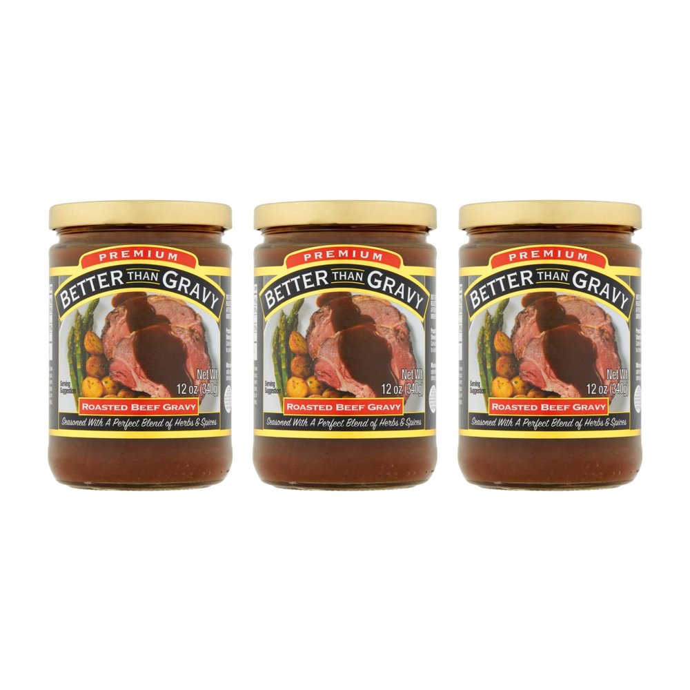 Better Than Gravy Roasted Beef Gravy, 12 Oz (Pack of 3)