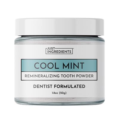Remineralizing Tooth Powder Fluoride-Free Oral Care Gently Cleans & Whitens Supports Strong Teeth & Fresh Breath Vegan, Non-GMO, Made with Real Food Ingredients (Regular, Remineralizing)