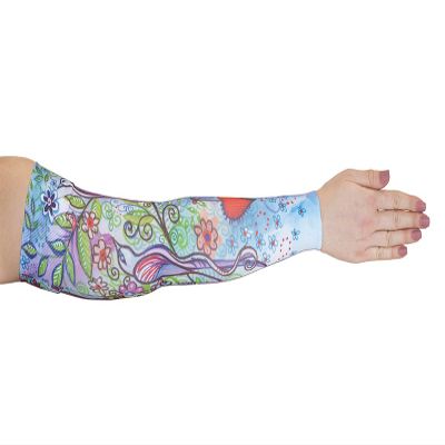 Lymphedivas Tutu Medical Graduated Compression Arm Sleeve for Lymphedema (Short 30-40 mmHg Small)