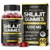 Shilajit Gummies For Men & Women 1000mg (High Potency Gold Grade with 85+ Trace Minerals with Fulvic Acid) - Energy & Immunity Support - Third Party Tested, Non GMO, Vegan & Made in USA - (60 Gummies) view 1