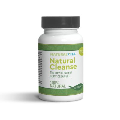 NineLife Basics Natural Vita Natural Cleanse, Colon Supplement, All Body Cleanser with Proprietary Blend, 60 Count (Pack of 1)