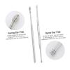 GLEAVI 12pcs Stainless Steel Ear Wax Removal Tool Set Portable Spiral Ear Spoon Cleaning Kit Storage Box for and view 2