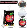 24-Piece Teacher Appreciation Bags - 'Best Teacher Ever' Goodie Bags with Handles for Grad Party Supplies view 3