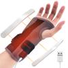 Comfheat Heated Wrist Brace for Arthritis and Carpal Tunnel Relief, Wrist Heating Pad Wrap with Splint Support, Hot Compress for Sprain, Tendonitis Pain Relief - Left Right Hand view 1