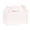 Aosric White Gable Boxes with Handles, 30 Pcs, 9.45"x5"x5" Sturdy & Durable Cardstock Treat Boxes for Party Favor, Kids Birthday, Baby Shower, Wedding, Holidays Gifts view 1