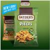 Snyder's of Hanover Pretzel Pieces, Variety 12 Pack bundled by SUPERDEALS 4 Cheddar Cheese, 4 Honey Mustard and Onion, 4 Jalapeno Pretzels, 2.25 oz each bag, total 27 Ounces with mystery gift in every order view 4