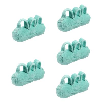 Healeved 5pcs Finger Exerciser Ulcer Cushion Ergonomic Palm Protector for Elderly Breathable and Moisture-absorbent Material Comfortable Finger Separator for Hand Health