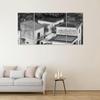 3 Piece Wall Art Framed Large Big Canvas Wall Art Decor For Living Room Bedroom Kitchen Office the coast seafaring town famous anchovies Paintings Artwork Pictures Prints view 3