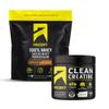 Ascent 100% Whey Protein Powder, Chocolate Peanut Butter 4 lb & Creatine Monohydrate Powder, Unflavored 45 Servings view 1