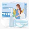 Postpartum Recovery Essentials Kit - Labor Delivery Mom Care Kit - Disposable Postpartum Underwear, Peri Bottle, Postpartum Ice Pack Pads, Reusable Nursing Pads, Herbal Foam, Canvas Bag Set 6 pack view 1