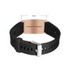 BURISSKY Custom Adjustable Medical Alert Bracelets for Women & Men, Free Engraving Personalized Emergency Identification Medic ID Bracelet Diabetic DNR Waterproof Sport Silicone Wristband view 2