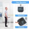Professional Digital Physicians Scale, 440lbs/200kg 80-195CM Height and Weight Scale Multifunctional Medical Measurement Scale Height and Body Fat Analyzer BMI Measuring Tool view 4