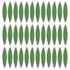 Alipis 100pcs Leaves for Sushi Dish Decoration Japanese Serving Mats Platter for Sashimi and Sushi Presentations view 1