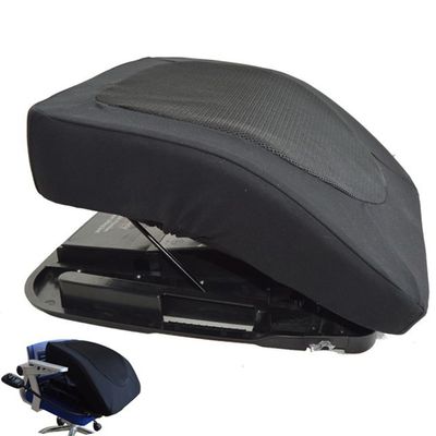 XLTEAM Portable Assist Cushion Lifting Seat, Electric Lift Seat Assist Cushion, with Remote Control, Memory Foam Cushion, Bearing Capacity 125kg, for Weak Knees, Elderly People and Disabled People