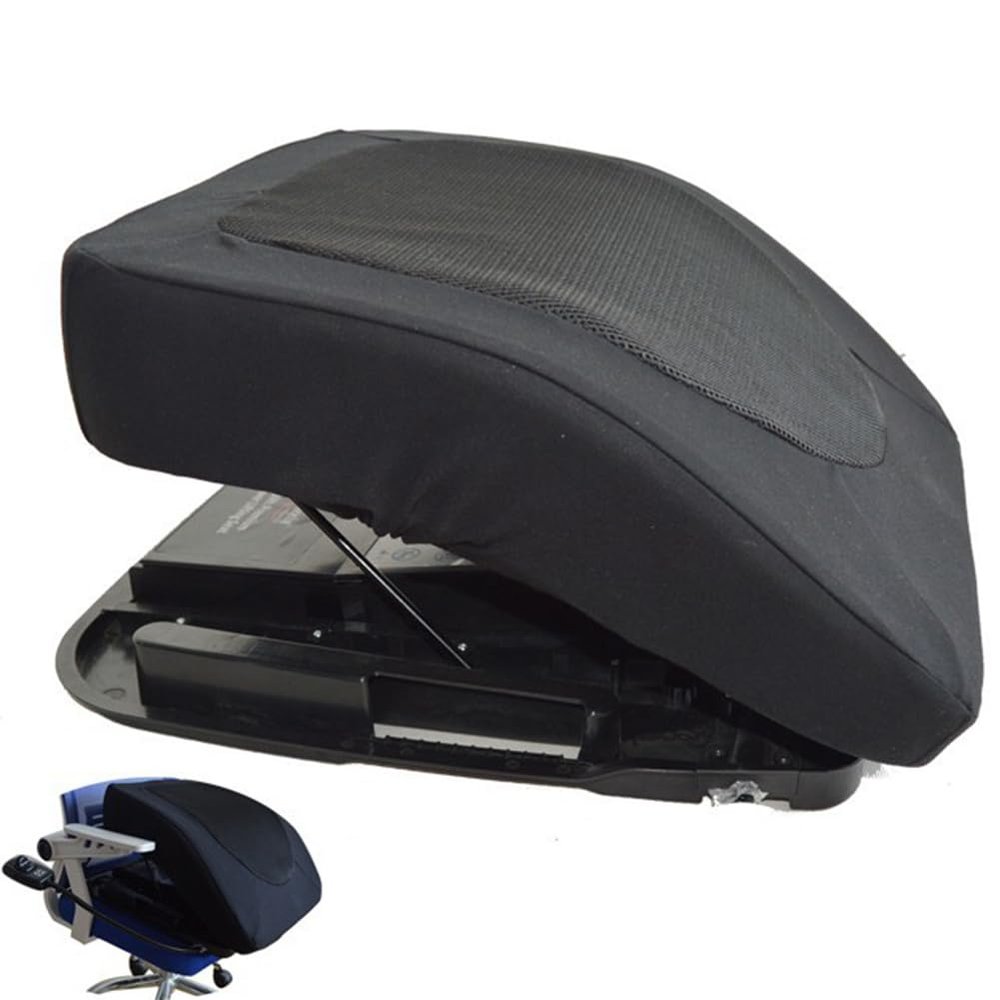 XLTEAM Portable Assist Cushion Lifting Seat, Electric Lift Seat Assist Cushion, with Remote Control, Memory Foam Cushion, Bearing Capacity 125kg, for Weak Knees, Elderly People and Disabled People