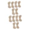Healvian 6pairs Thickened Leather Heelpiece Stickers for High Heels Comfortable Back Pads to Prevent Blisters for Shoes Boots and Flats view 1