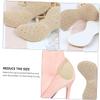 Healvian 6pairs Thickened Leather Heelpiece Stickers for High Heels Comfortable Back Pads to Prevent Blisters for Shoes Boots and Flats view 2