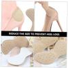 Healvian 6pairs Thickened Leather Heelpiece Stickers for High Heels Comfortable Back Pads to Prevent Blisters for Shoes Boots and Flats view 3