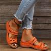 Orthopedic Sandals For Women Arch Support Recovery Flip Flops Womens Orthotic Flips Flops Sandals Arch Support for Flat feet Orthopedic Slides Plantar Fasciitis Comfortable Walking Beach Shoes view 2
