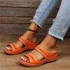 Orthopedic Sandals For Women Arch Support Recovery Flip Flops Womens Orthotic Flips Flops Sandals Arch Support for Flat feet Orthopedic Slides Plantar Fasciitis Comfortable Walking Beach Shoes view 3