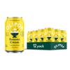 OLIPOP Prebiotic Soda Pop, Banana Cream, A New Kind of Soda Packed with Prebiotics, Fiber, and Botanicals, Gluten Free, GMO Free, 12oz (12-Cans) view 1