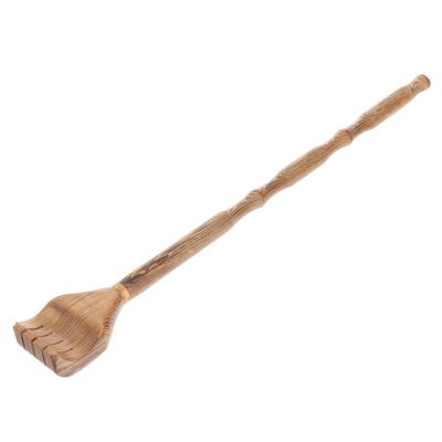 WOFASHPURET Natural Back Scratcher Wooden Scratch Tool Comfortable Handgrip Body Scratch Aid