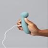 Bloomi Caress Massager - Silicone Device Massager Wand - Clit Stimulation & Clitoris - Waterproof - Female Wellness Deep Vibrations - 6L view 3