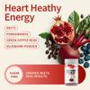 Snap Supplements Nitric Oxide Beet Root Gummies Supplement with Organic Beets - Energy & Circulation Support, 60 Sugar-Free Gummies (30 Servings, 1 Month Supply), Peach view 3