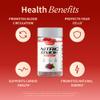 Snap Supplements Nitric Oxide Beet Root Gummies Supplement with Organic Beets - Energy & Circulation Support, 60 Sugar-Free Gummies (30 Servings, 1 Month Supply), Peach view 4