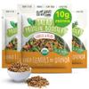 BeanVIVO 3-Pack Salad Protein Booster - Organic cooked Lentils & Quinoa with Garlic & Herbs, delivering a burst of taste and 10g of protein-packed goodness in every pouch 5oz view 1