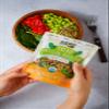 BeanVIVO 3-Pack Salad Protein Booster - Organic cooked Lentils & Quinoa with Garlic & Herbs, delivering a burst of taste and 10g of protein-packed goodness in every pouch 5oz view 4