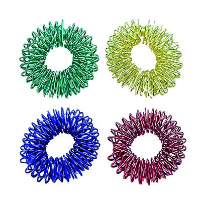 GEDDES Raymond Fidget Rings (48 per Bag) Multi-Colored Spiky Sensory Finger Rings - Ring Set for Kids