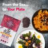 VITAMINSEA Applewood Smoked Dulse | Wild North Atlantic Dried Seaweed for Snacking, Seasoning, Soups & Salads | Rich in Vitamins, Minerals & Antioxidants Perfect for Thyroid Support | Granules (4 OZ) view 2