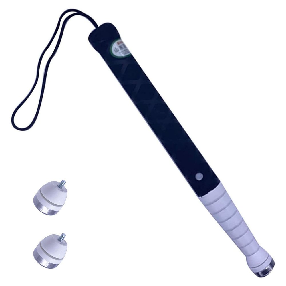 Telescopic Blind Cane - Reflective Folding Walking Stick for Vision Impaired and Blind People Optional Crutch tip (C, 138cm/54.3in)