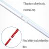 Telescopic Blind Cane - Reflective Folding Walking Stick for Vision Impaired and Blind People Optional Crutch tip (C, 138cm/54.3in) view 4