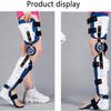 VimrOd Adjustable Knee Ankle Foot Orthosis Hinged Knee And Foot Fixed Brace Postoperative Knee Ankle Foot Stabilizer Corrector (Right) view 2