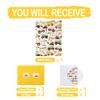 16.5 Extra Large Vehicle-themed Gift Bags Set with Greeting Card and Tissue Paper (Yellow Car Design) for boys, Kids Birthday Party, Baby boy, Baby Shower, Newborn, New Moms or Parents - view 3