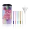 100 PACK Colorful Pre Rolled Cones| King Size Rolling Paper Cone with Loader and Packing Sticks view 1