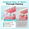 COSLUS Original Water Flosser Replacement Tips: Replacement Heads Compatible with COSLUS, Aquasonic, Nicwell, Oralfree, WELLFINE, Hangsun, Tovendor Water Dental Pick, Flosser Accessory, 5 Mix Jet Tips view 3