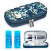 YOUSHARES Insulin Cooler Travel Case - Portable Refrigerated Medicine Case for Insulin Pen, Medication and Diabetic Supplies with 2 TSA Approved Ice Pack view 1