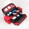 CEEBUS First Aid Empty Kit, Professional Large Capacity Emergency Response Trauma Bag,Paramedic Multi Pockets Bag, Ideal for Medical First Responder, Rescue, Nurse, kk852 view 3