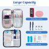 YOUSHARES Insulin Cooler Travel Case - Diabetic Insulated Organizer Portable Cooling Bag for Medication Cooling Insulation, Insulin Pen Case with 2 TSA Approved Cooler Ice Pack view 3